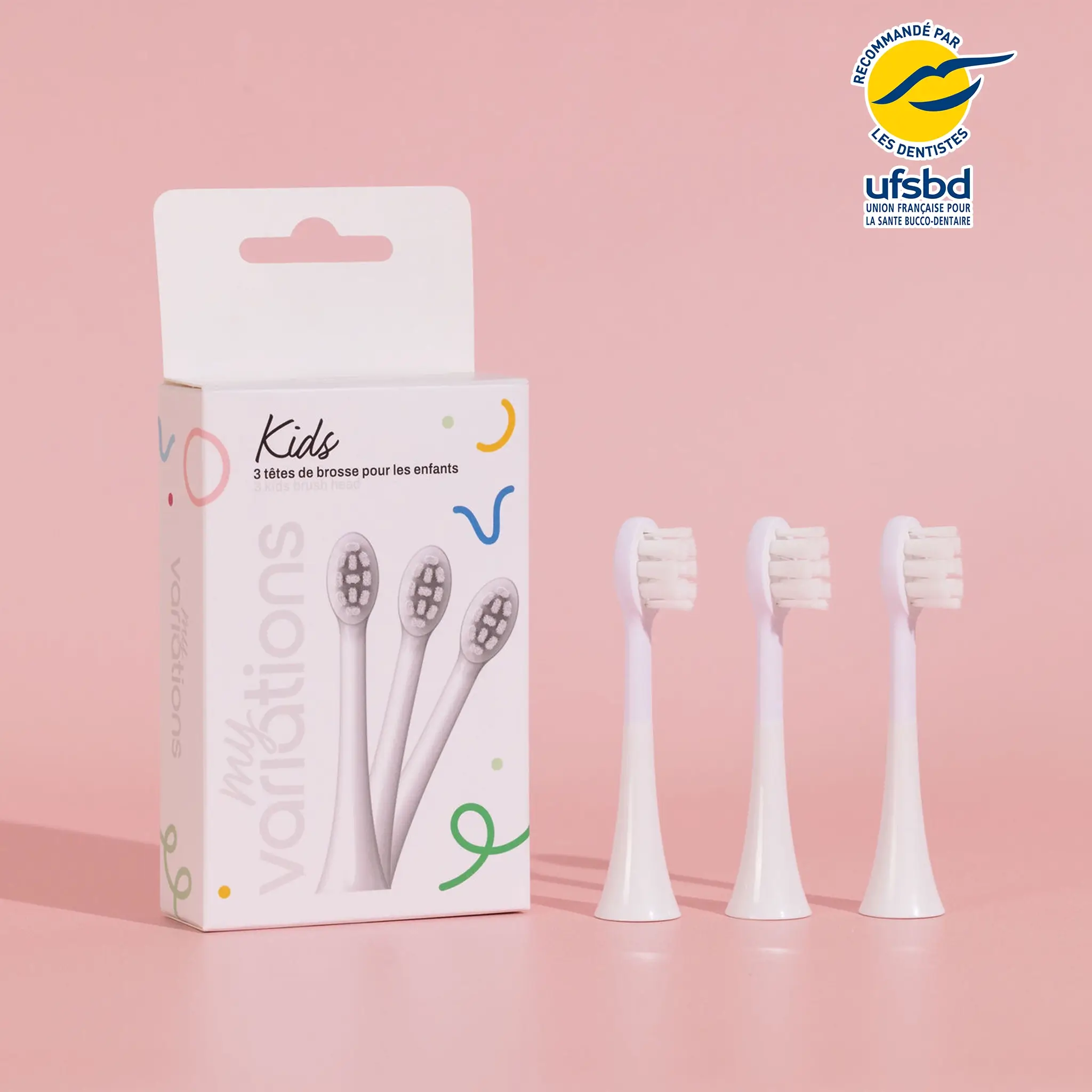 Pack 3 Têtes de Brosse - Enfant - Image 3